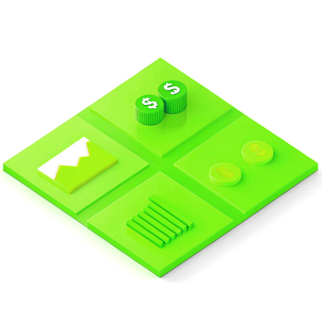 3d visualization of Investment Planning