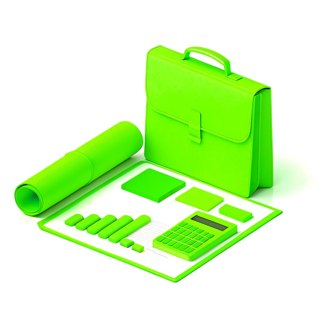 3D composition reflecting Institutional-Grade Portfolio Construction